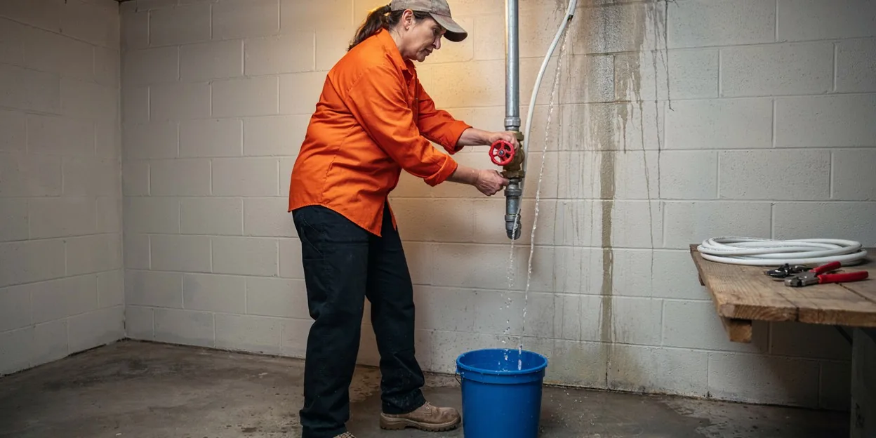 Burst Pipe Water Damage in New Braunfels, TX